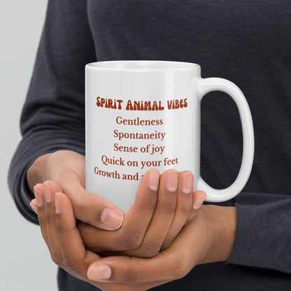 Rabbit Spirit Animal Ceramic Mug