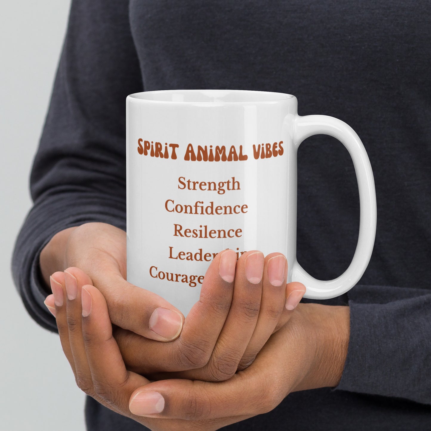 Lion Spirit Animal Ceramic Mug