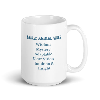 Owl Spirit Animal Ceramic Mug