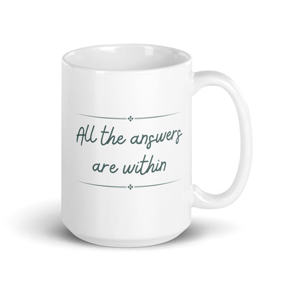 All the Answers are Within Ceramic Mug