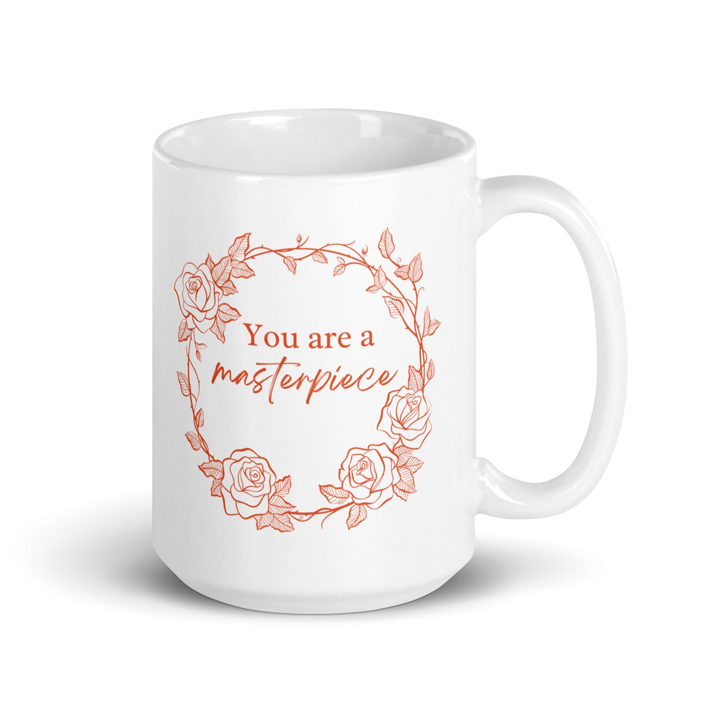 You Are A Masterpiece, Day of the Dead art Ceramic Mug