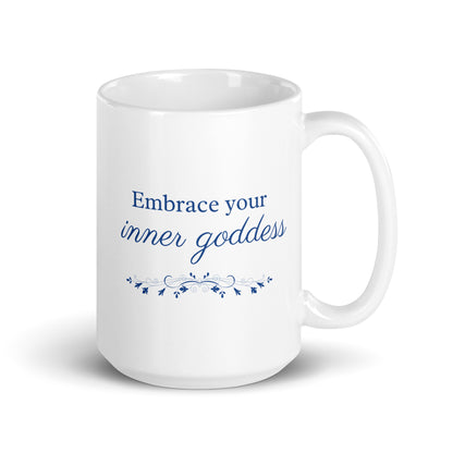 Embrace Your Inner Goddess, Day of the Dead art Ceramic Mug