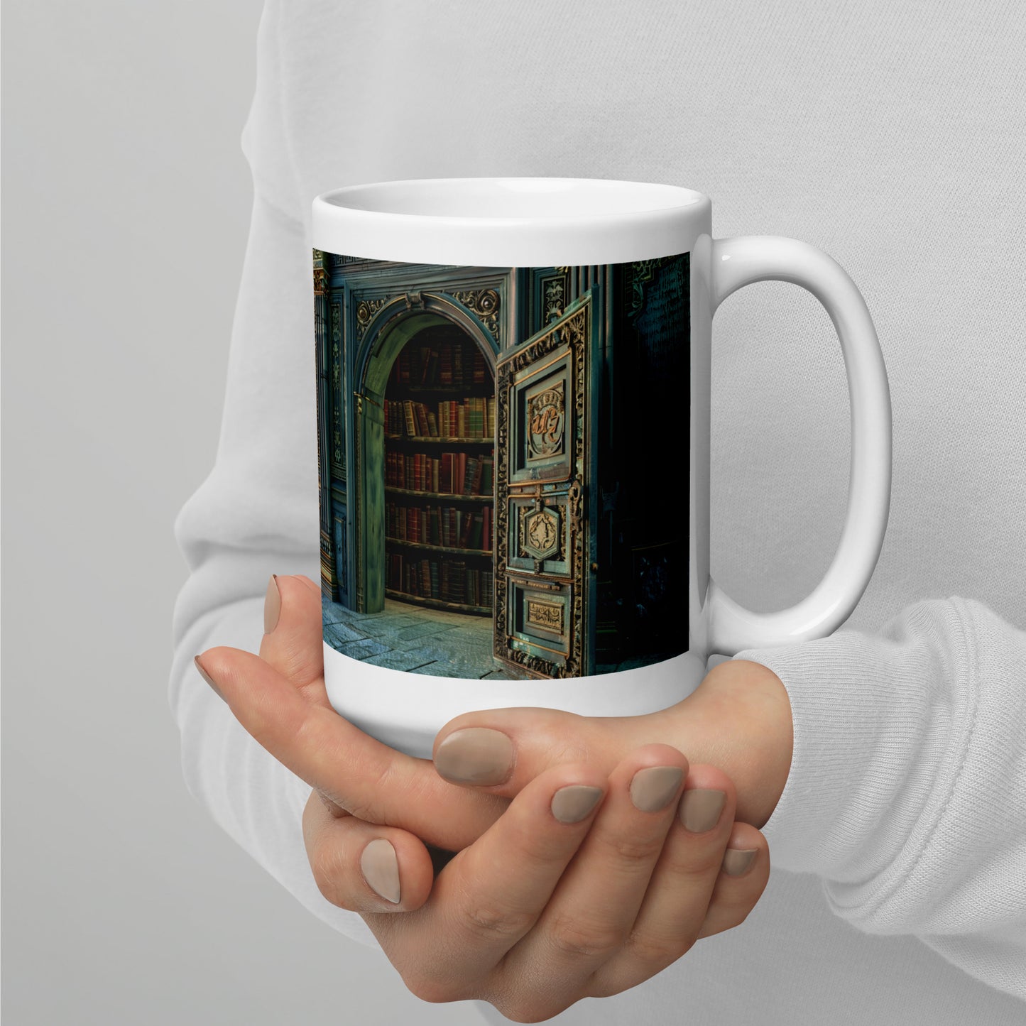 Secret Library Ceramic Mug