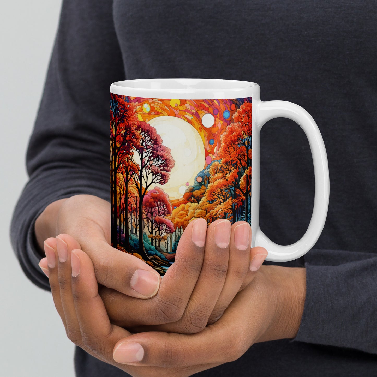 Autumn Landscape Ceramic Mug