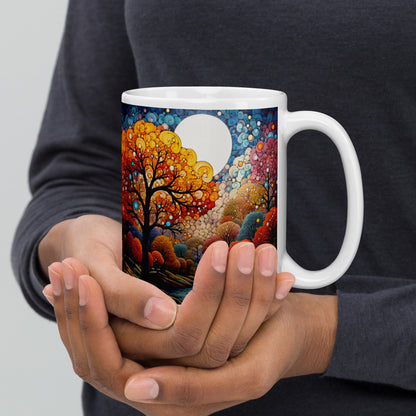 Autumn Vibes Landscape Ceramic Mug