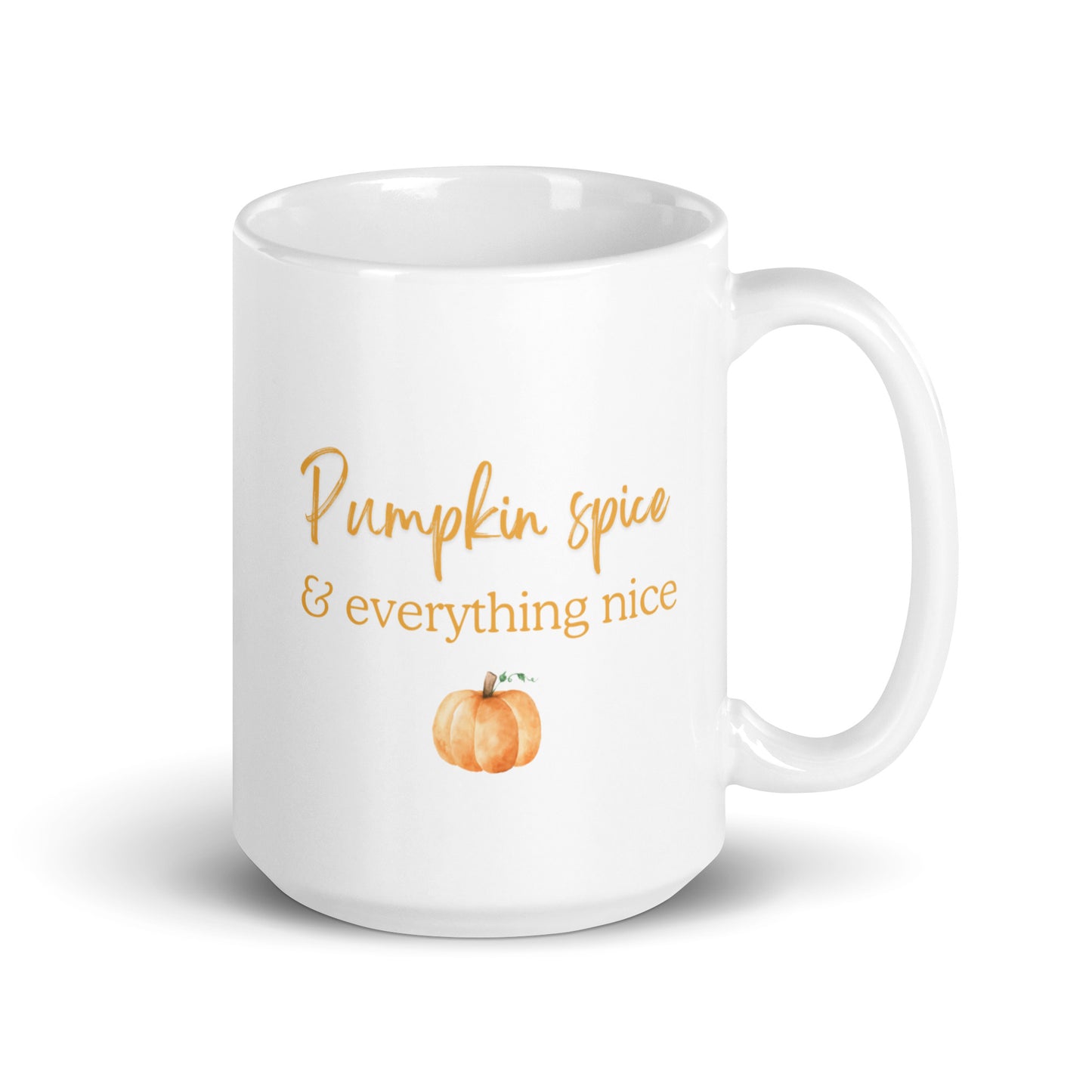 Pumpkin Spice & Everything Nice Ceramic Mug